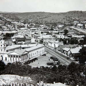 Una vista del antiguo Nogales, Sonora
